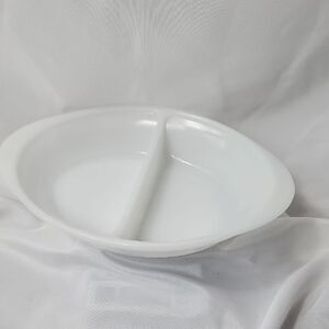 Vintage Glasbake J239 Divided Dish